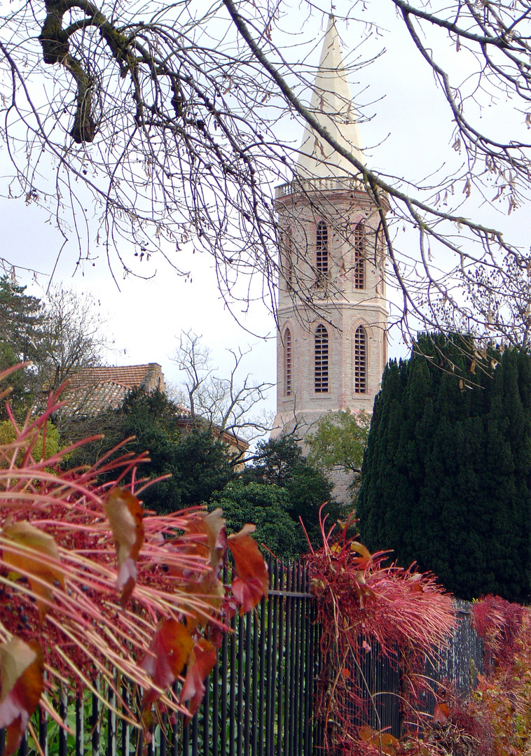 Monbrun - Gers - Clocher de l’église