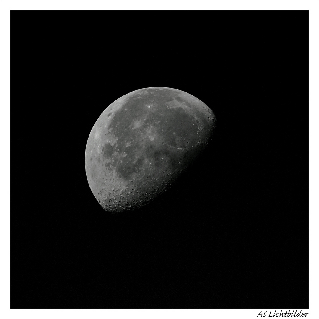 Mond 06.10.2012 über München