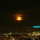 Mond & Allianz Arena (blau)