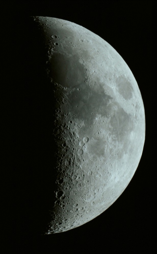 Mond am 1. April 2009