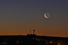 Mond am 22.1.2020 6:49 Uhr MEZ