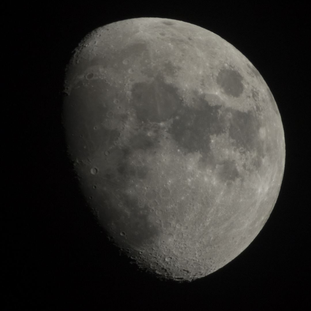 Mond am 28.02.2015 - 1000 mm Brennweite