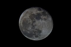 Mond am 9 Oktober 2014
