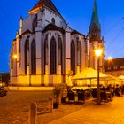 Mond am Augsburger Dom