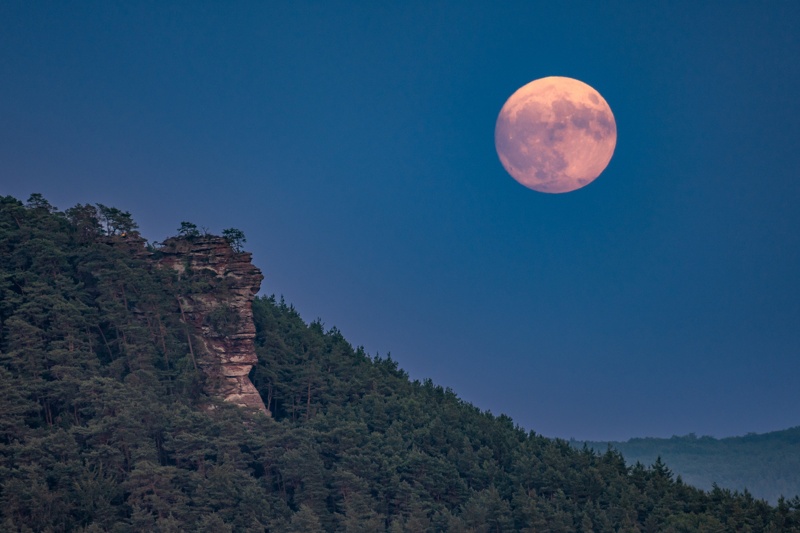 Mond am Buchkammer