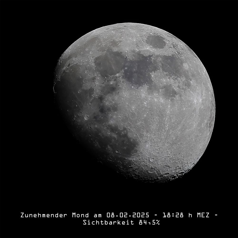 Mond am heutigen Abend
