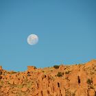 Mond am Namib Rand