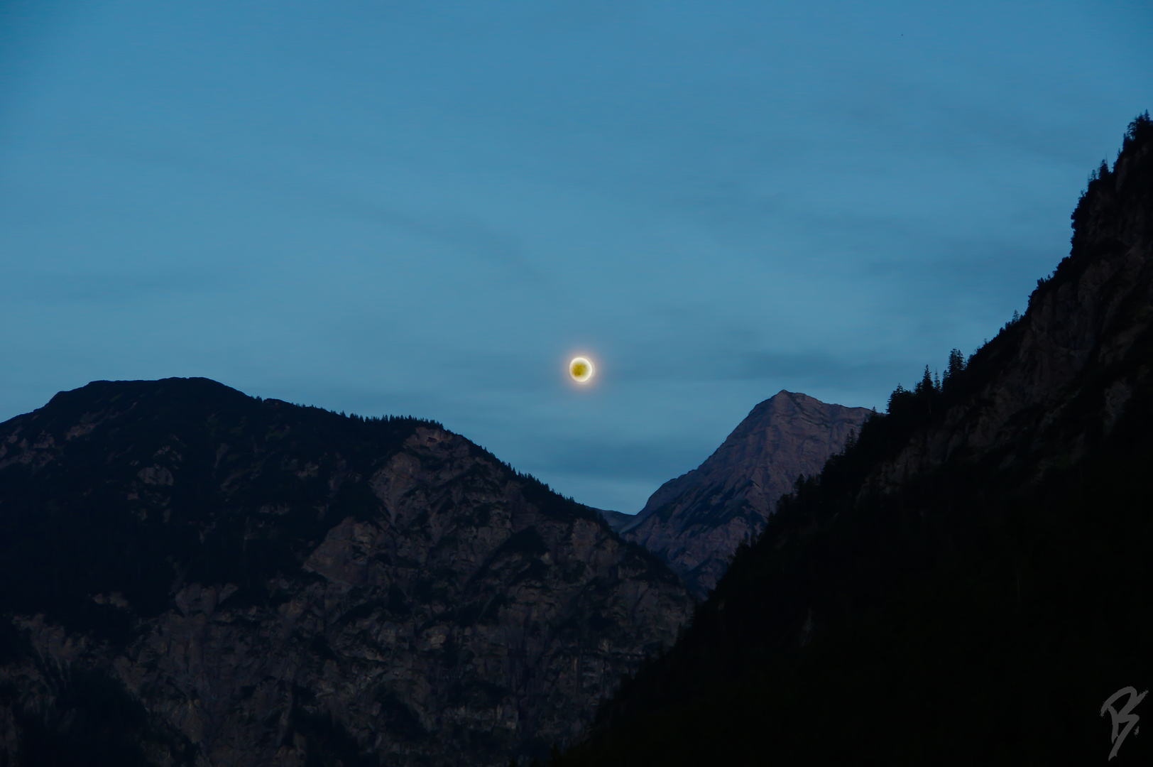 Mond am Plansee