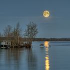 Mond am Steinhuder Meer