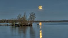 Mond am Steinhuder Meer