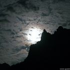 Mond an der Viererspitze (2054m) bei Mittenwald