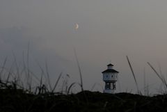 Mond auf Langeoog