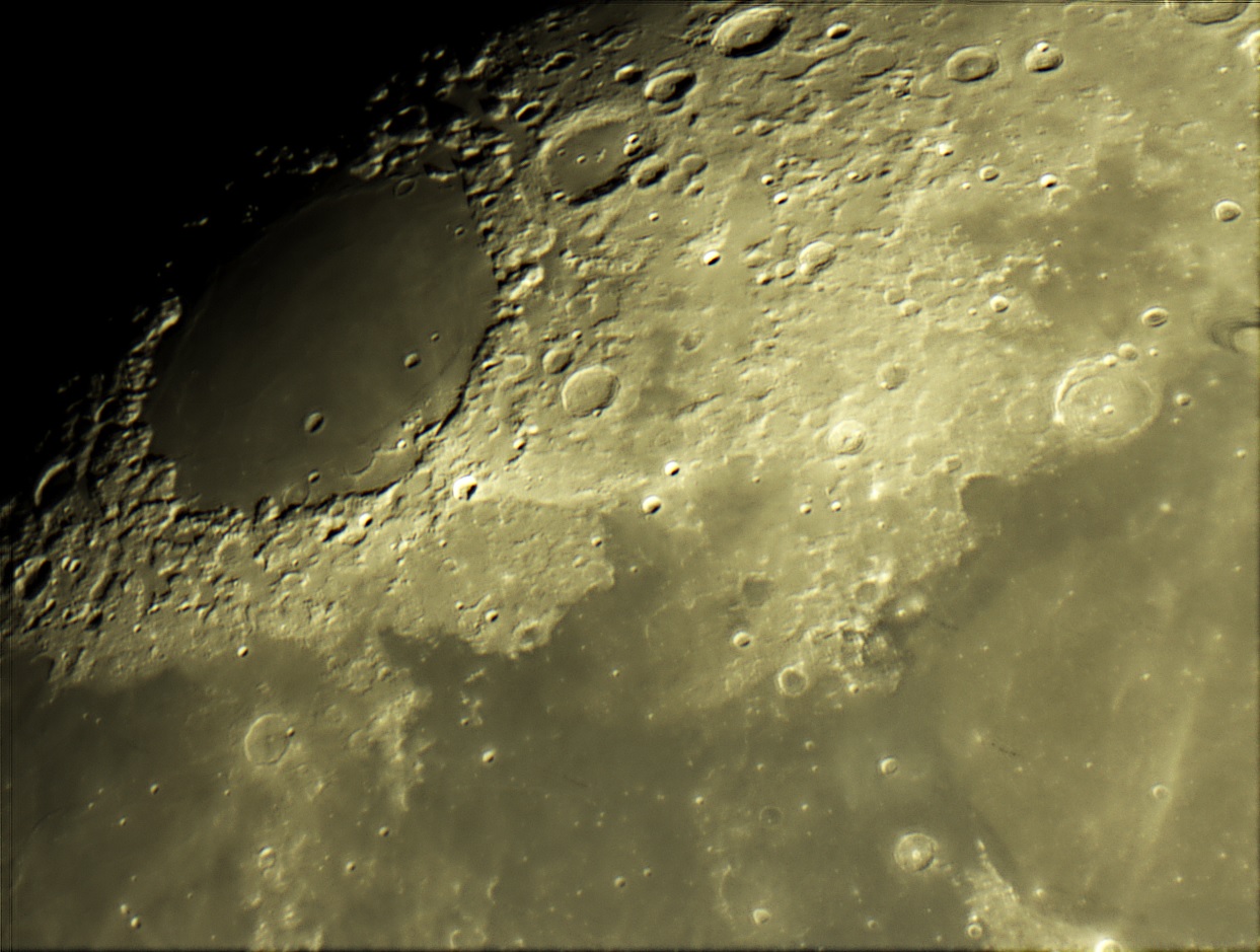 Mond bei 1200mm VideoStack