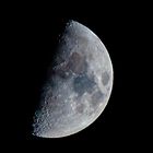 Mond bei 57,1 % (zunehmend)