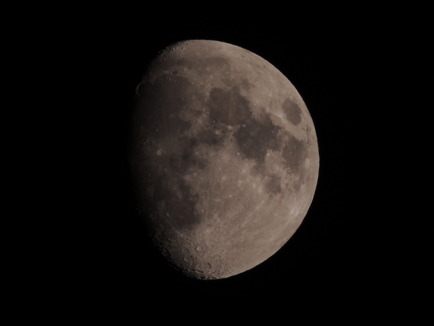 Mond. Bei Nacht.