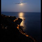 Mond bei Taormina