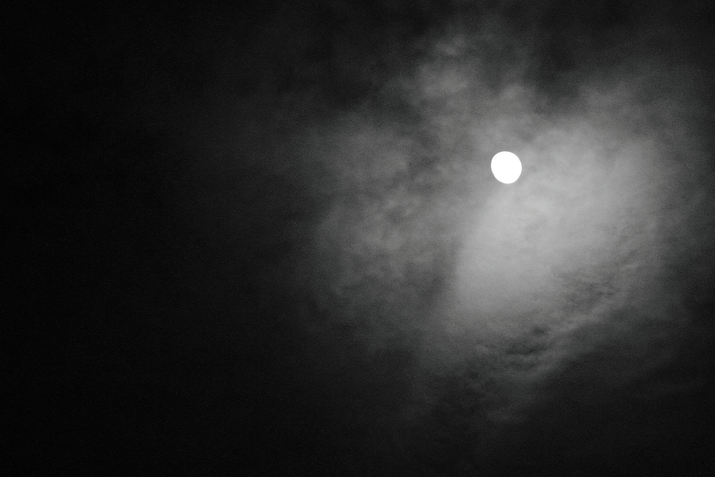 Mond beim Zipfellmützenlauf