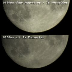 Mond - Experiment: Was bringt der Konverter?