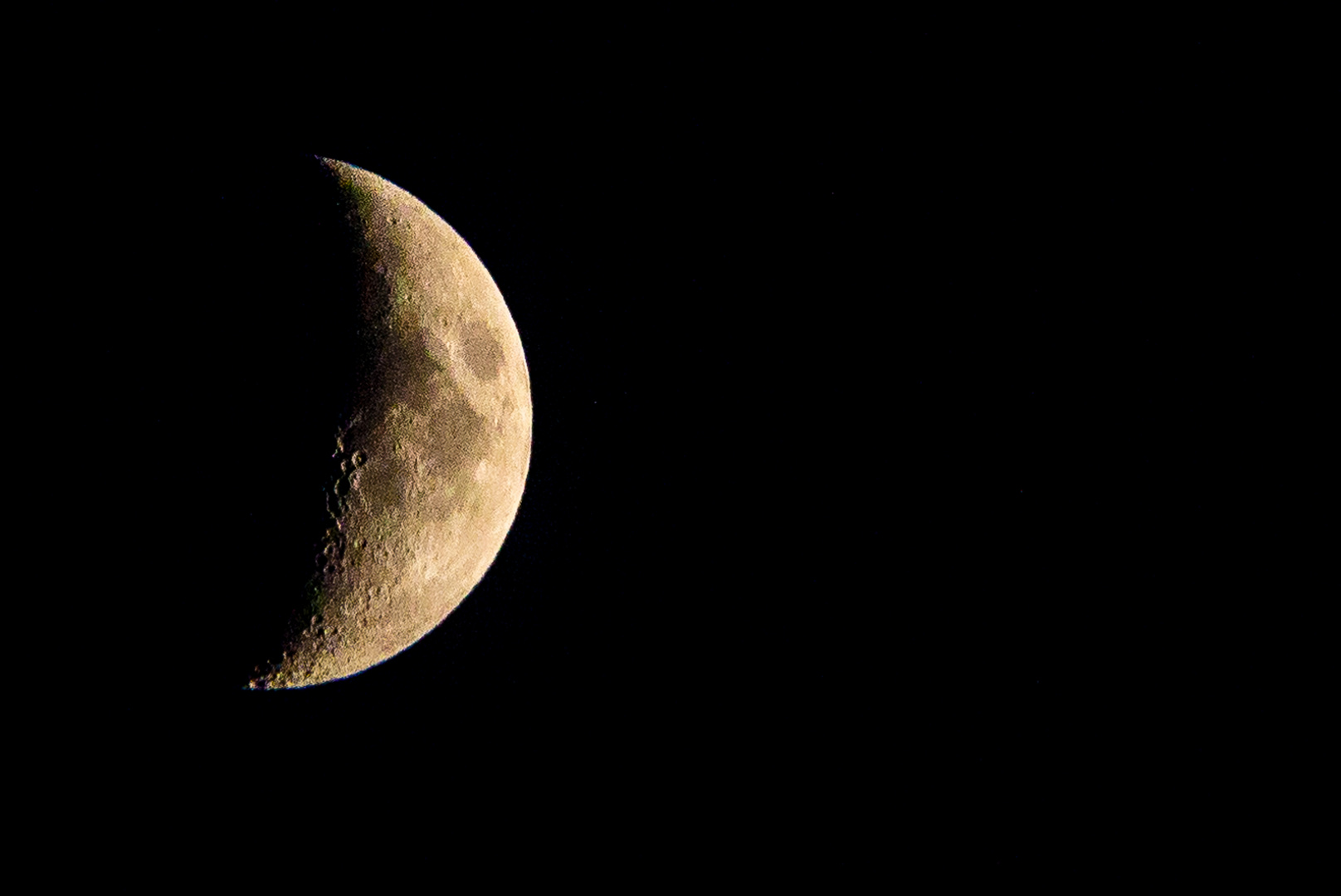 Mond gestern