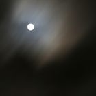 Mond Hinter Nebel (St. Wendel, Saarland, D)