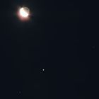 Mond im Sternbild Waage mit Mars, Jupiter und Zubenelgenubi am 11.01.2018, 06:00 Uhr MEZ