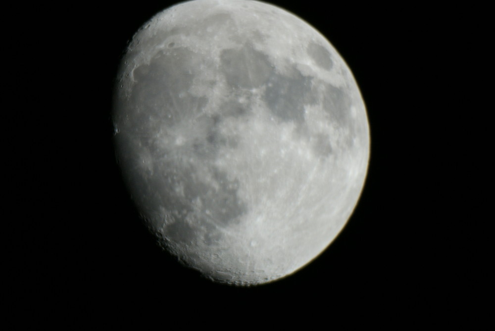 Mond im zunehmen