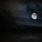 Mond in den Wolken 3