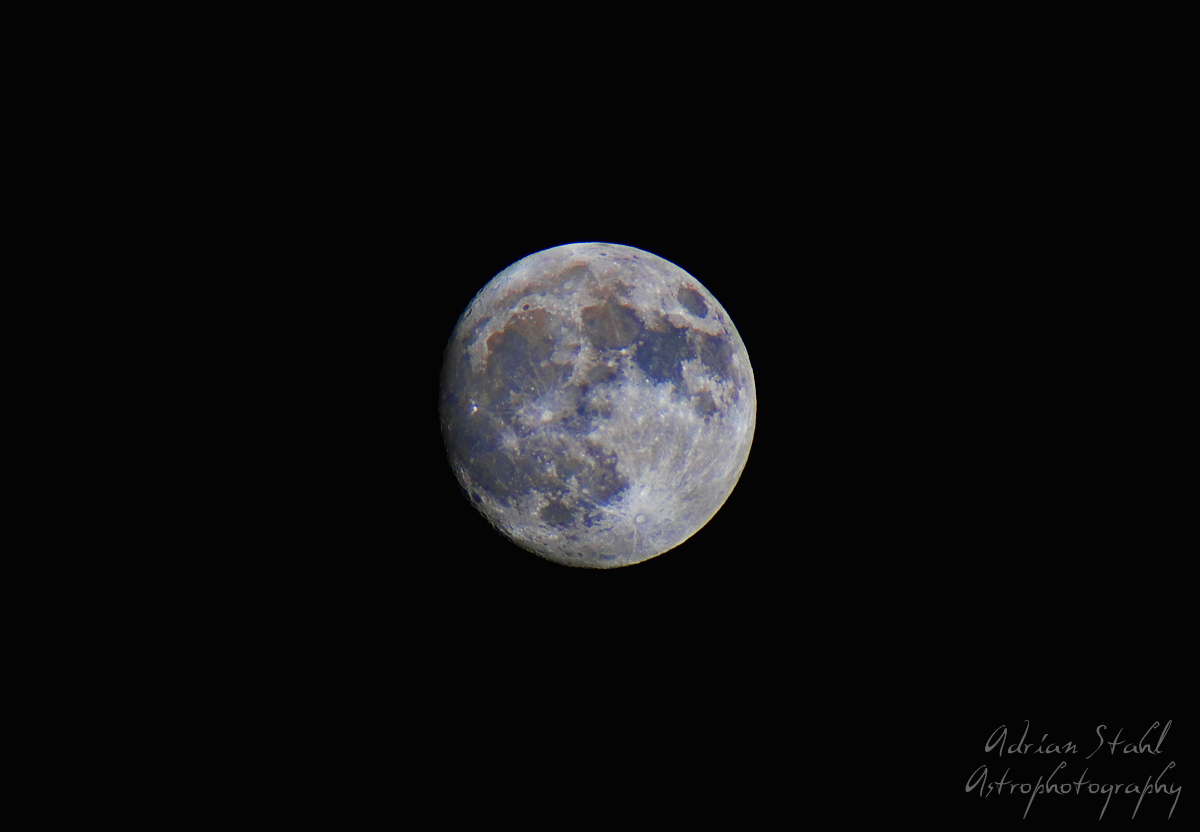 Mond - in Farbe und Bunt