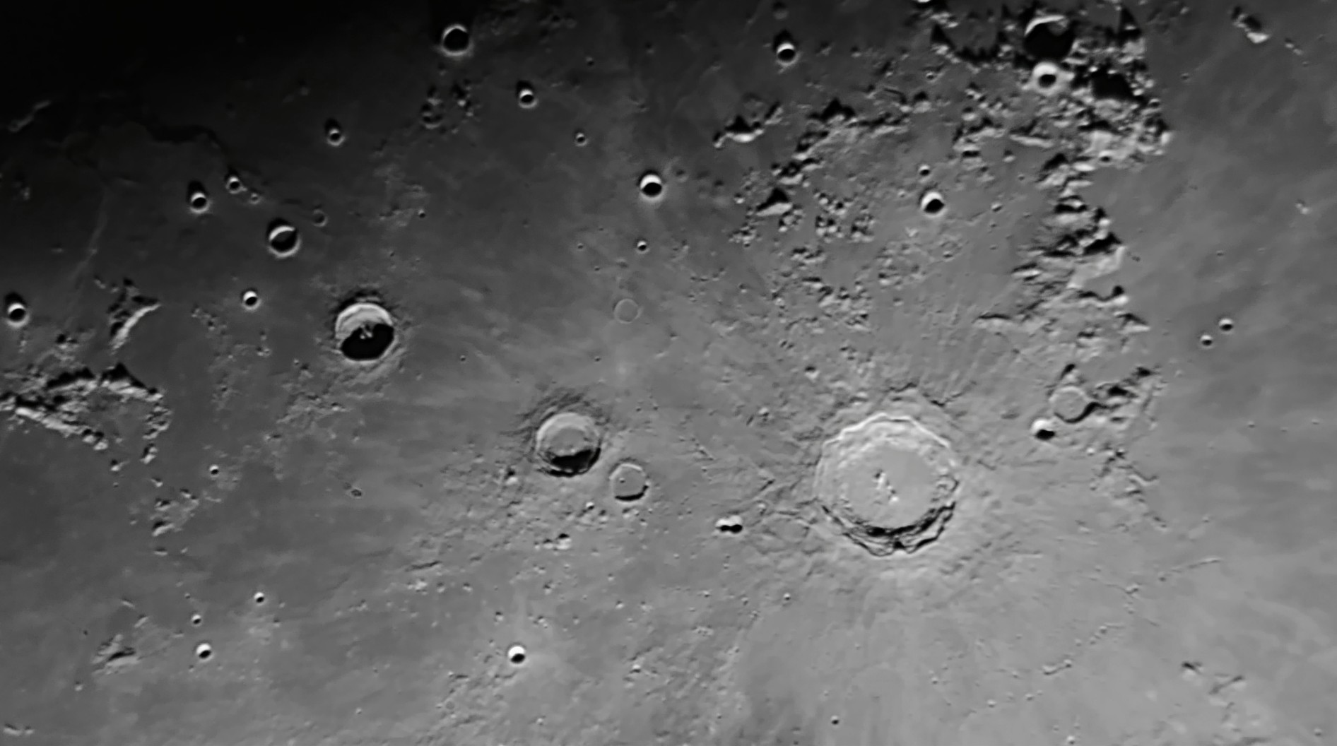 Mond - Kopernikus und Umgebung