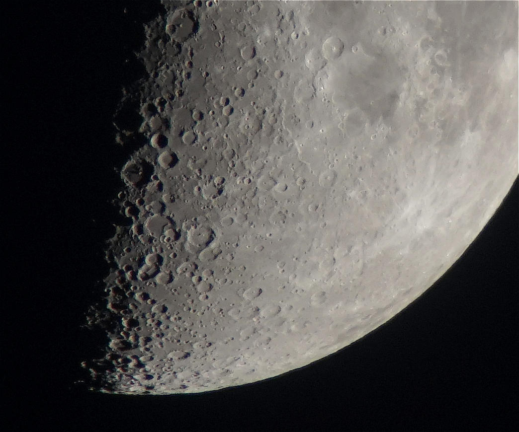 Mond Kraterlandschaft