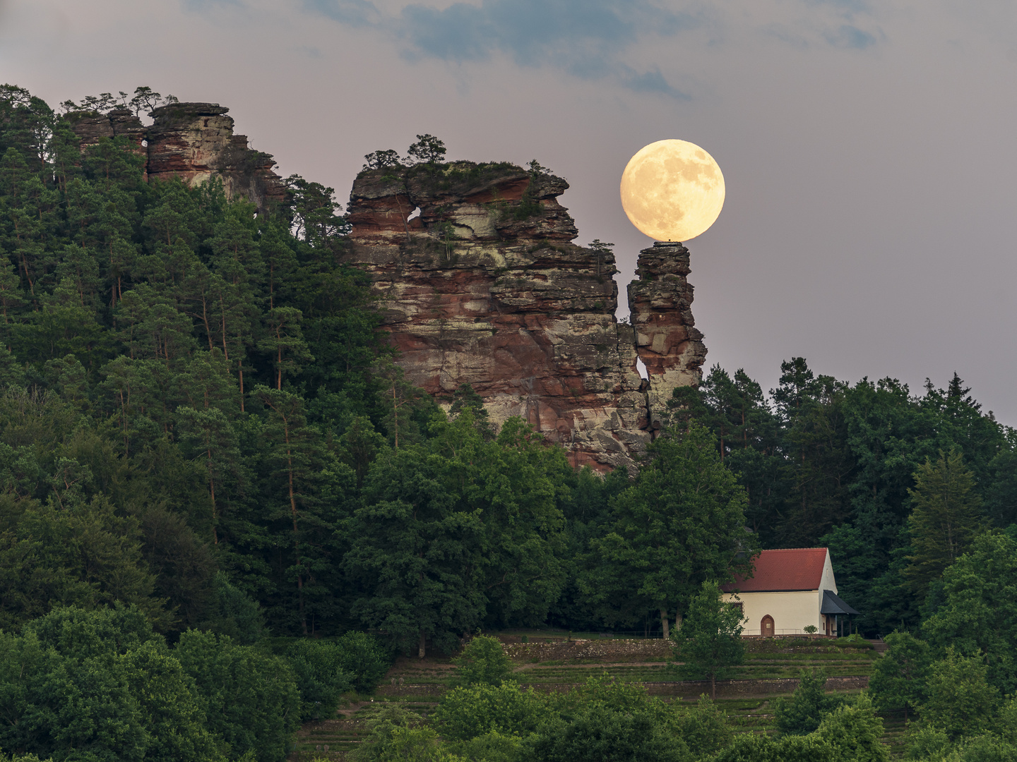 Mond Landeplatz