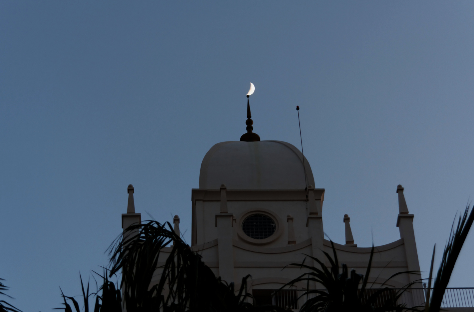 Mond macht Pause