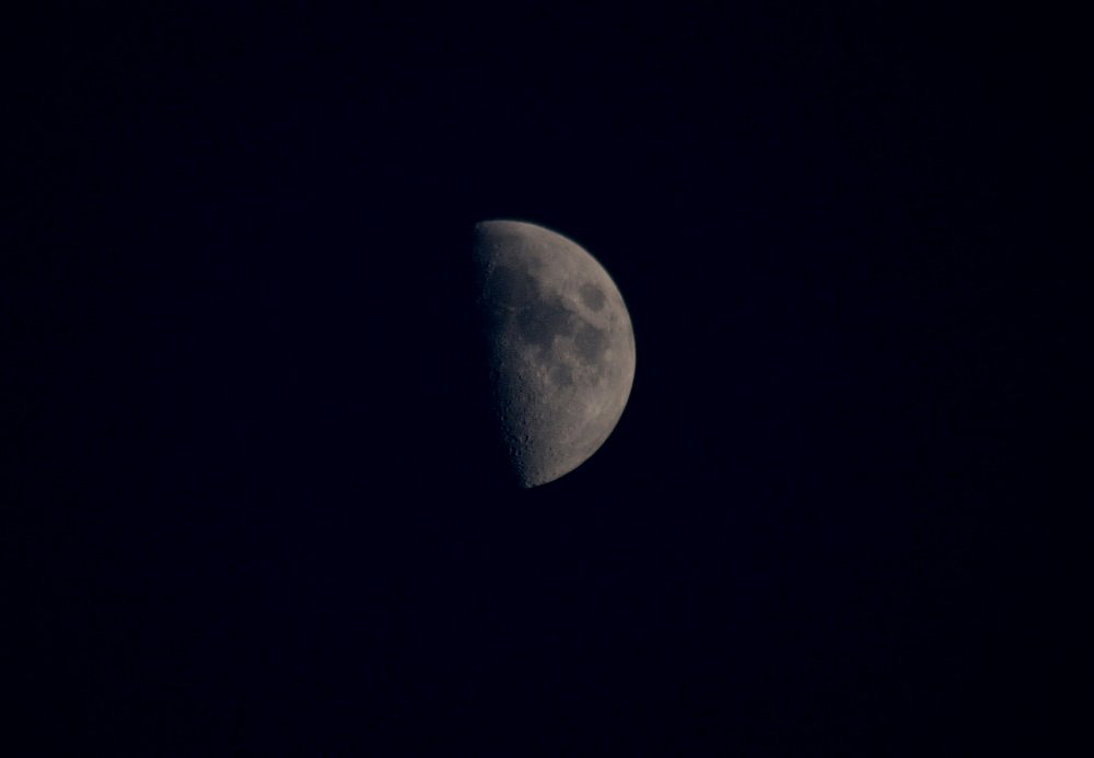 Mond mit 300mm