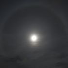 Mond mit Halo