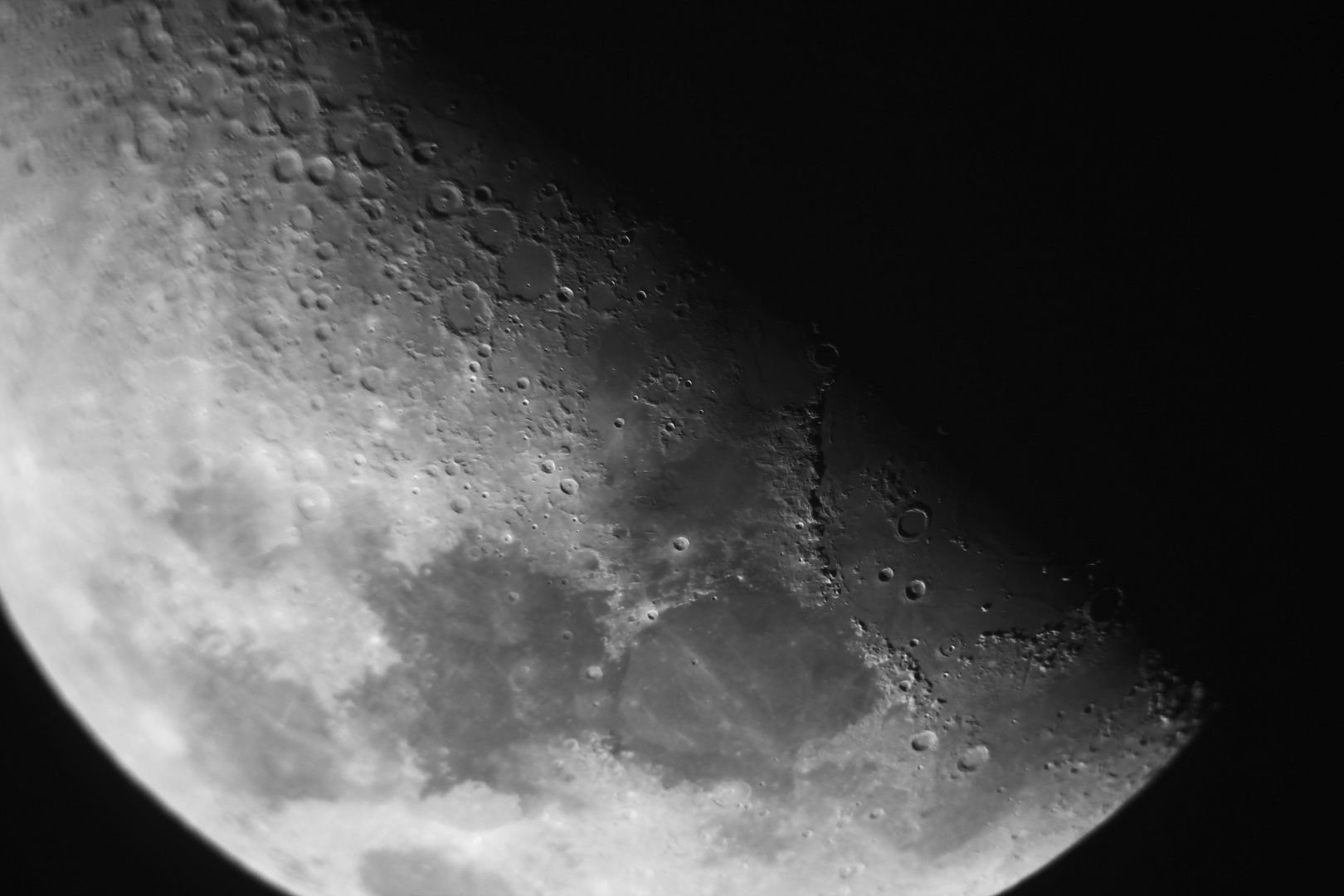 Mond mit Landeplatz Apollo 15