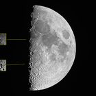Mond mit Lunar V und Lunar X