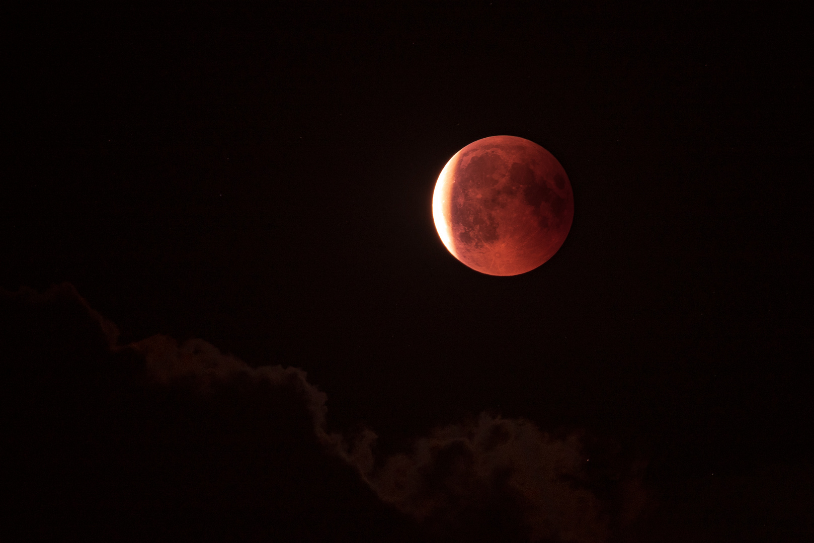 Mond mit Mars