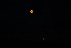 Mond mit Mars_2