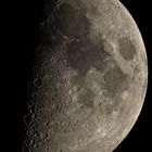 Mond mit starker Libration am 22.10.2012 19:50 Uhr MESZ