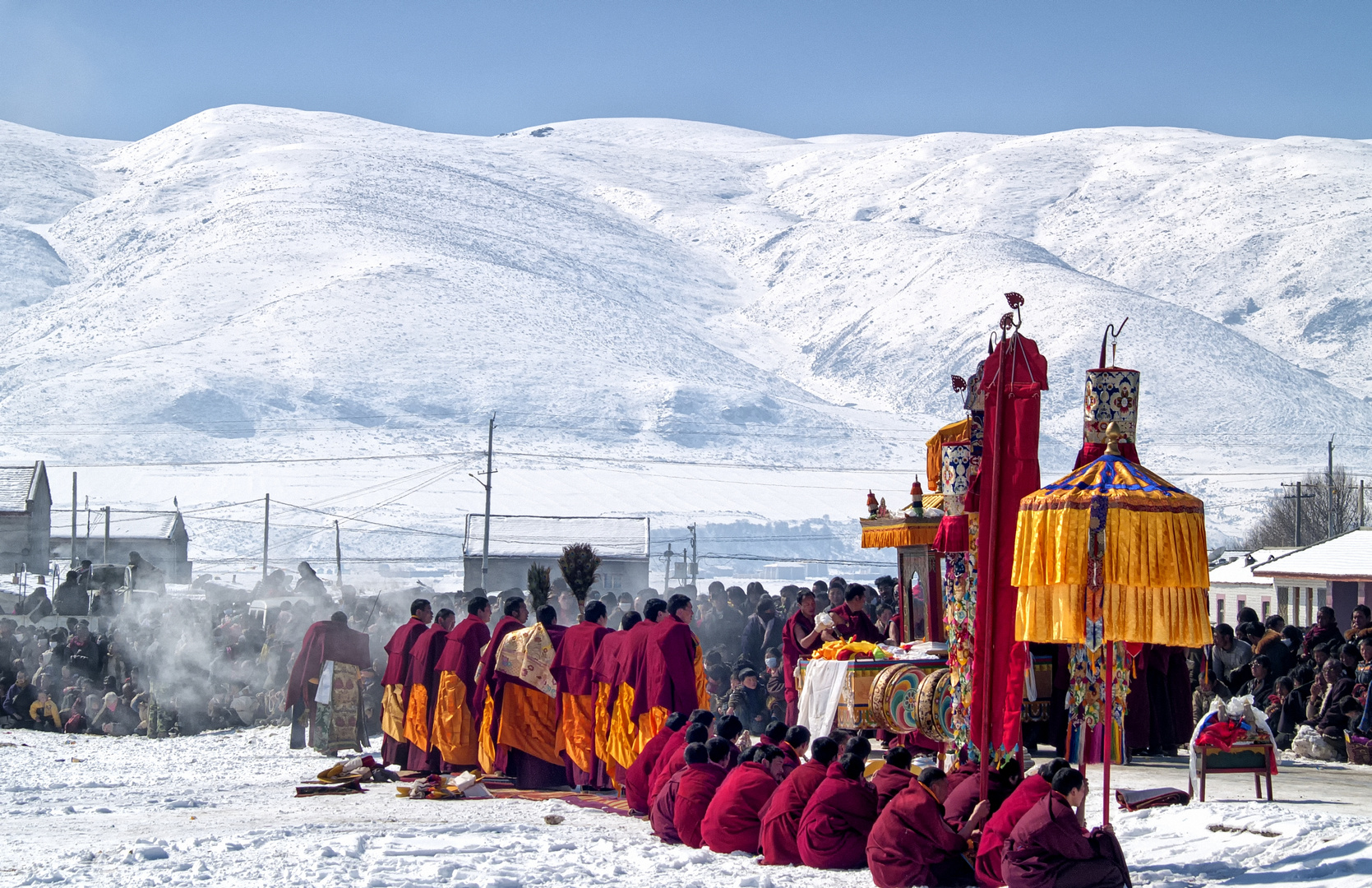 Mond - Neujahr in Tibet