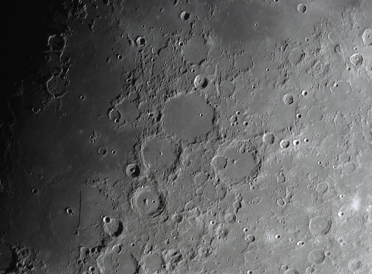 Mond, Ptolemaeus-Alphonsus-Arzachel