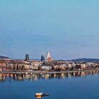 Mond-Rhein-Panorama-Spiegelung