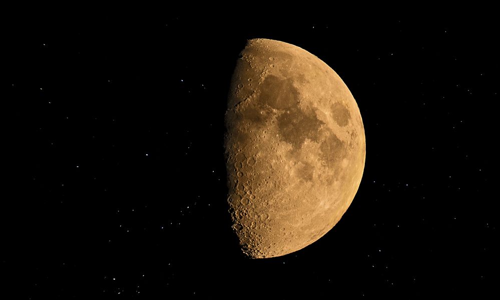 Mond-Sterne 002 Foto & Bild | mondaufnahmen, himmel & universum, sommer