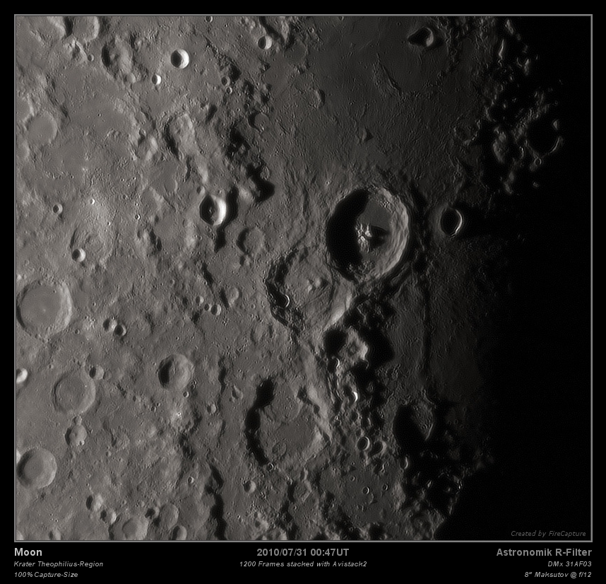 Mond / Theophilius-Region