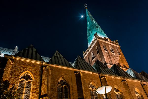 Mond trifft St. Gangolf