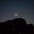 Mond trifft Zugspitze