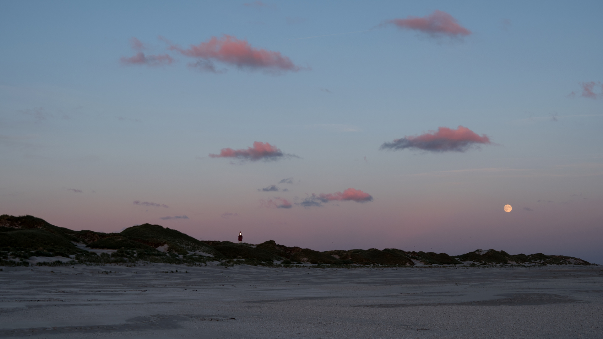 Mond über Amrum