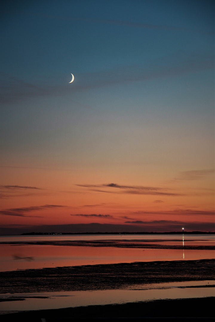 Mond über Amrum