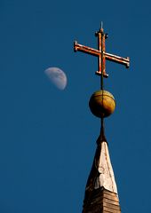 Mond über Bordenau