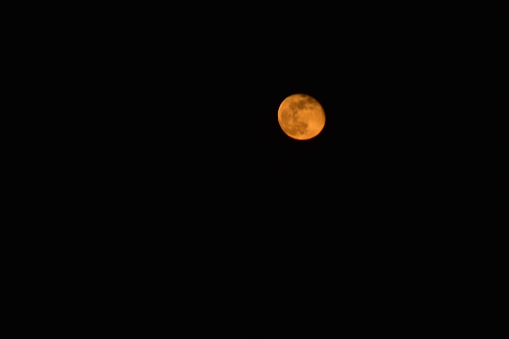 Mond über dem Bodensee